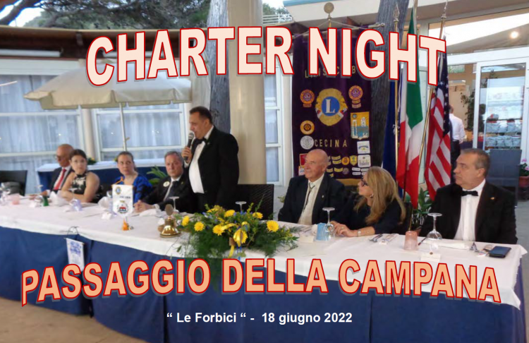 Charter Night - Passaggio della Campana