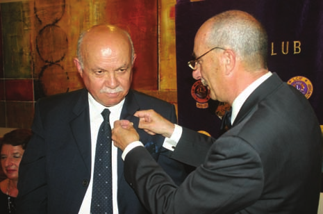 Il passaggio della campana fra Ivo Baggiani e Luciano Paperini