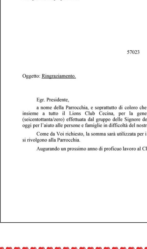 «Le nostre signore»: milletrecentosessanta euro alle parrocchie di Castiglioncello e Rosig