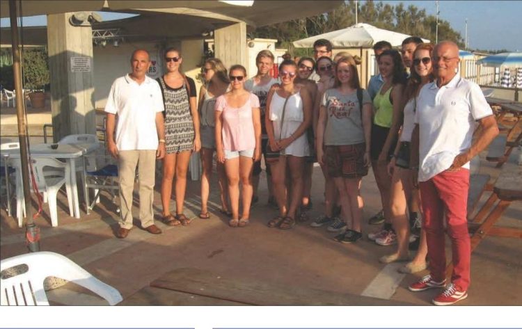 I ragazzi del «Campo Giovanile Internazionale» ospiti del Lions Club