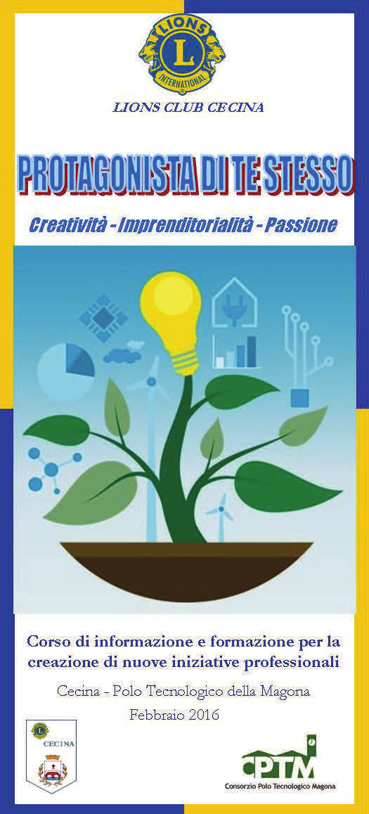 «Protagonista di te stesso»: creatività, imprenditorialità e passione, il nuovo service pe