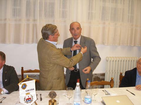 Il «Premio Lion del Centenario livello argento» a Ivo Baggiani