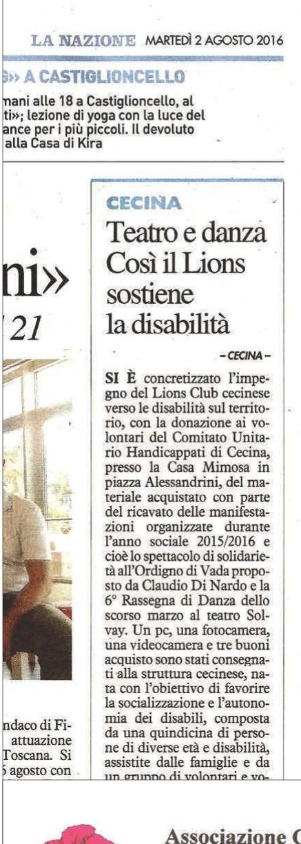 La parola agli Officers distrettuali: il Service Distrettuale sulla rete e il Progetto Mar