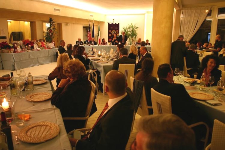 La Festa degli Auguri al ristorante «Lido» di Vada