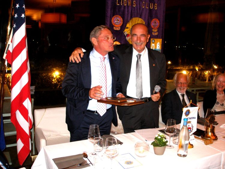 Il premio «Amico di Melvin Jones» a Francesco Villani