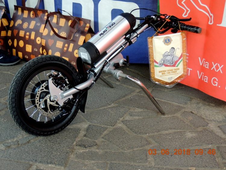 Un ruotino per Lucia: il dono dei Bikers Lions Club