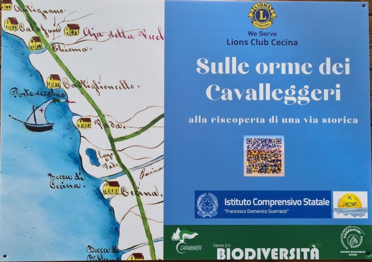 I Lions per l'Ambiente - I Cartelli sulla Via dei Cavalleggeri