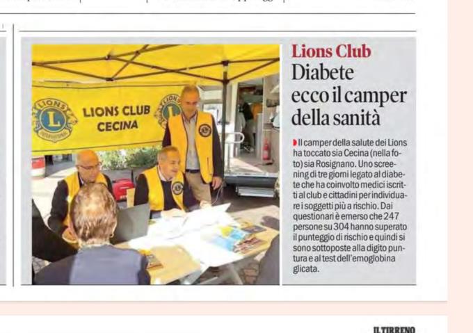 Diabete, ecco il camper della sanita'