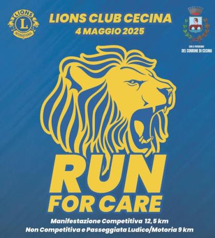 "Cecina Lions Run For Care" - Oltre 220 partecipanti per una manifestazione podistica che