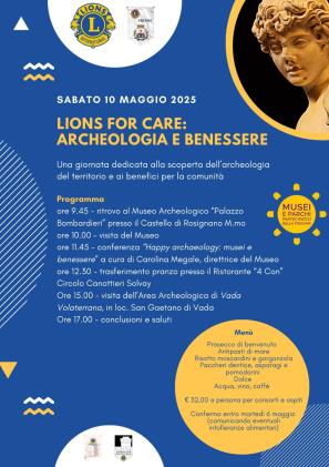 Intermeeting con Lions Club Livorno Porto Mediceo - "Archeologia e Benessere" tra passato