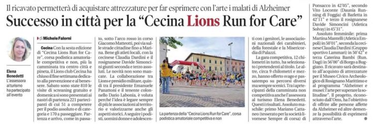 Il Tirreno 6 maggio 2025