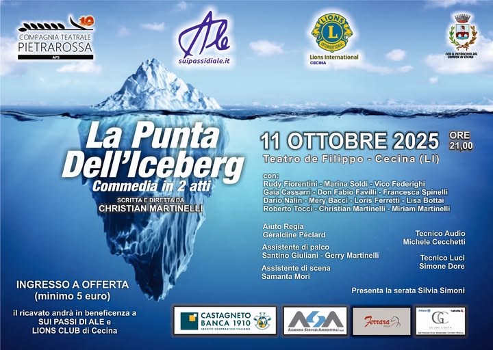 Spettacolo teatrale di solidarieta' al Teatro De Filippo