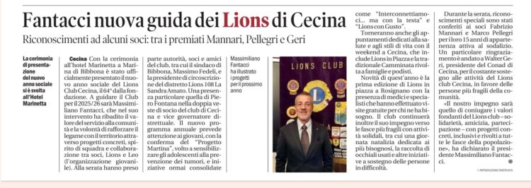 Il Tirreno 30 settembre 2025