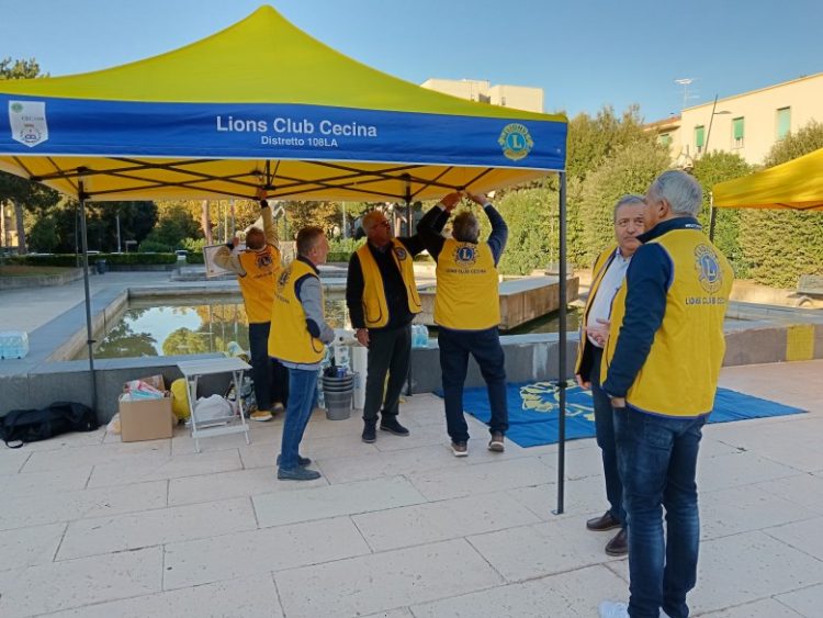 Grande successo per "Lions in Piazza" a Rosignano: oltre 450 visite gratuite in una sola g