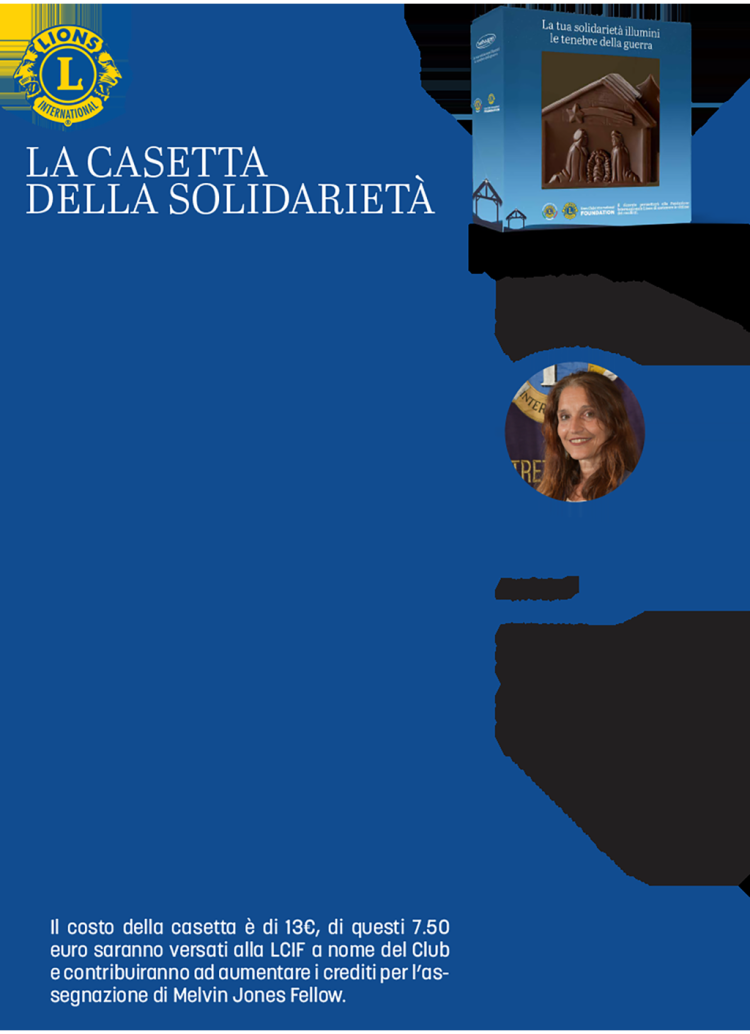 Le casette della solidarieta' LCIF: un grande successo dei Lions italiani